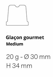 Gamme de glaçons